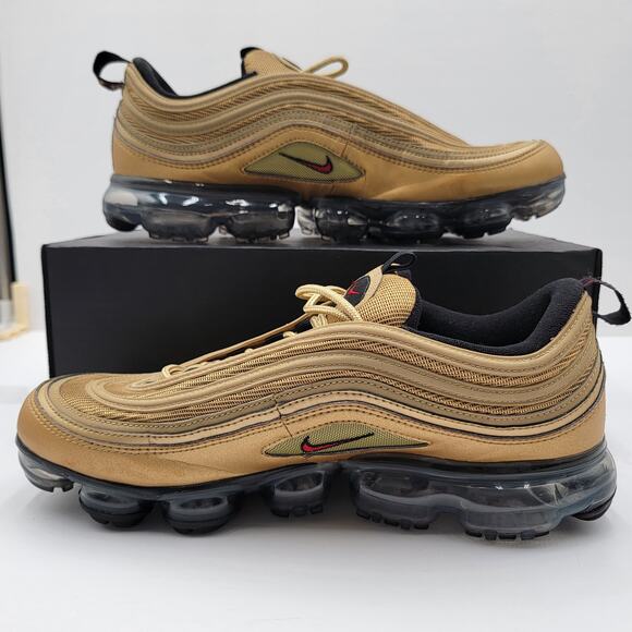 Nike Air Vapormax 97 \'Metallic Gold\' Mens Sz 12 AJ7291-700 (222) main image 9